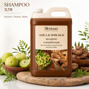 blestaaa essentialss Amla Reetha Shikakai Shampoo for