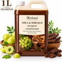 blestaaa essentialss Herbal Amla Reetha Shikakai Shampoo