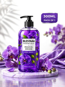 blestaaa essentialss lavender calming body wash for a gentle feeling clean 300 ml