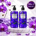 blestaaa essentialss Magical Orchid Body Wash for Soft, Fresh & Beautifully Fragranced Skin (2 x 300 ml)