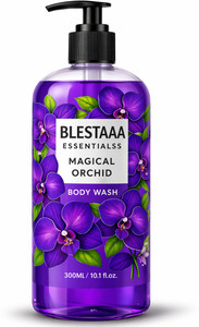 blestaaa essentialss orchid body wash for soft smooth  fresh glowing skin with rich fragrance 300 ml