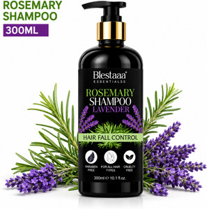 blestaaa essentialss rosemary anti-dandruff shampoo for strong healthy  flake-free hair 300 ml