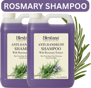 blestaaa essentialss rosemary biotin shampoo for men  womenreduce hair loss  breakage