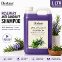 blestaaa essentialss Rosemary Biotin Shampoo for Men & Women|Reduce Hair loss & Breakage (1 L)