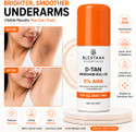 blestaaa essentialss Underarm Brightening Roll On with 5% AHA for Even Tone & Odor Control Deodorant Roll-on - For Men & Women (50 ml)