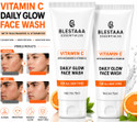 blestaaa essentialss Vitamin C Glow & Nourish With Niacinamide & Vitamin E | Face Wash