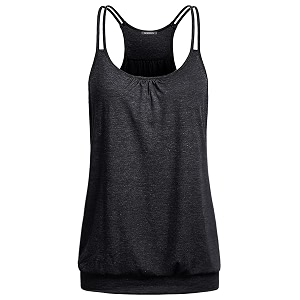 Blevonh Womens Scoop Neck Spaghetti Strap Racerback