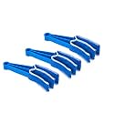 Blind Cleaner Duster Tool, Fan Blade Cleaner, Air Duct Cleaning Tools, Blue Window Blinds Cleaner with Microfiber Sleeve for Fans, Window Blinds, Vents, Shutters…(3 Pack -Superio)