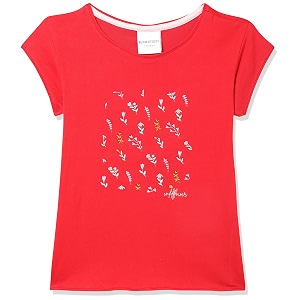 Blink Street Solid Regular Fit Girls T-Shirts