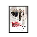 BLINKART 12 Angry Men (1957) Movie Poster Frame 8x12 Inch | Premium 300 GSM Paper Wall Print | Vintage Film Artwork for Home, Bedroom, Living Room, Office | Framed Photo Decor