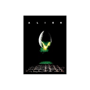 blinkart alien 1979 movie poster frame 12x18 inch  premium 300 gsm paper wall print  vintage film artwork for home bedroom living room office  framed photo decor