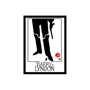 blinkart barry lyndon 1975 movie poster frame 12x18 inch  premium 300 gsm paper wall print  vintage film artwork for home bedroom living room office  framed photo decor