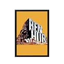 BLINKART Ben-Hur (1959) Movie Poster Frame 8x12 Inch | Premium 300 GSM Paper Wall Print | Vintage Film Artwork for Home, Bedroom, Living Room, Office | Framed Photo Decor