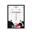 BLINKART Dr. Strangelove(1964) Movie Poster Frame 8x12 Inch | Premium 300 GSM Paper Wall Print | Vintage Film Artwork for Home, Bedroom, Living Room, Office | Framed Photo Decor
