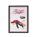 BLINKART Fargo (1996) Movie Poster Frame 8x12 Inch | Premium 300 GSM Paper Wall Print | Vintage Film Artwork for Home, Bedroom, Living Room, Office | Framed Photo Decor