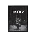 BLINKART Ikiru (1952) Movie Poster Frame 8x12 Inch | Premium 300 GSM Paper Wall Print | Vintage Film Artwork for Home, Bedroom, Living Room, Office | Framed Photo Decor