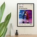 BLINKART Jexux D39Enfants Love Movie Poster Frame