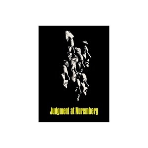 blinkart judgment at nuremberg 1961 movie poster frame 12x18 inch  premium 300 gsm paper wall print  vintage film artwork for home bedroom living room office  framed photo decor