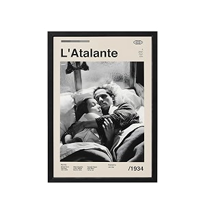 BLINKART LAtalante 1934 Movie Poster Frame 8x12