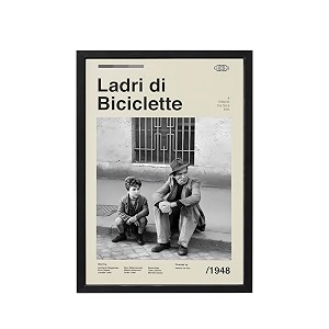 BLINKART Ladri Di Biciclette Bicycle Movie Poster