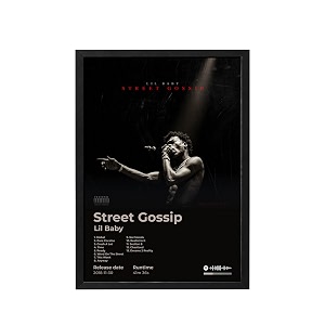 BLINKART lil baby - Street Gossip Wall