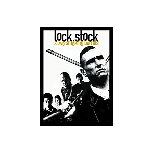 blinkart  lock stock and two smoking barrels 1998 aesthetic movie photo frame album poster wall bedroom living room bedroom home office amp study room12  18 inches