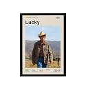 BLINKART Lucky Vintage Movie Poster Frame 8x12