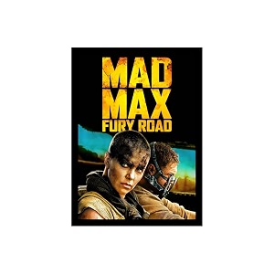 blinkart mad max fury road 2015 movie poster frame 8x12 inch  premium 300 gsm paper wall print  vintage film artwork for home bedroom living room office  framed photo decor