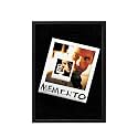 BLINKART Memento (2000) Movie Poster Frame 8x12 Inch | Premium 300 GSM Paper Wall Print | Vintage Film Artwork for Home, Bedroom, Living Room, Office | Framed Photo Decor