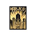 BLINKART Metropolis (1927) Movie Poster Frame 12x18 Inch | Premium 300 GSM Paper Wall Print | Vintage Film Artwork for Home, Bedroom, Living Room, Office | Framed Photo Decor