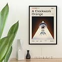 BLINKART Network (1976) Movie Poster Frame 8x12 Inch | Premium 300 GSM Paper Wall Print | Vintage Film Artwork for Home, Bedroom, Living Room, Office | Framed Photo Decor