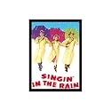 BLINKART Singin' In The Rain (1952) Movie Poster Frame 12x18 Inch | Premium 300 GSM Paper Wall Print | Vintage Film Artwork for Home, Bedroom, Living Room, Office | Framed Photo Decor