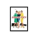 BLINKART Some Like It Hot (1959) Movie Poster Frame 12x18 Inch | Premium 300 GSM Paper Wall Print | Vintage Film Artwork for Home, Bedroom, Living Room, Office | Framed Photo Decor