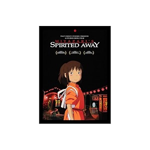 blinkart spirited away 2001 - 32 movie poster frame 12x18 inch  premium 300 gsm paper wall print  vintage film artwork for home bedroom living room office  framed photo decor