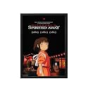 BLINKART Spirited Away (2001) - 32 Movie Poster Frame 8x12 Inch | Premium 300 GSM Paper Wall Print | Vintage Film Artwork for Home, Bedroom, Living Room, Office | Framed Photo Decor