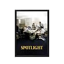 BLINKART Spotlight (2015) Movie Poster Frame 8x12 Inch | Premium 300 GSM Paper Wall Print | Vintage Film Artwork for Home, Bedroom, Living Room, Office | Framed Photo Decor