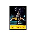 BLINKART Taxi Driver (1976) Movie Poster Frame 12x18 Inch | Premium 300 GSM Paper Wall Print | Vintage Film Artwork for Home, Bedroom, Living Room, Office | Framed Photo Decor