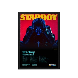 BLINKART The Weekend - Star Boy Wall
