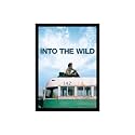 BLINKART Into The Wild (2007) Movie Poster Frame 8x12 Inch | Premium 300 GSM Paper Wall Print | Vintage Film Artwork for Home, Bedroom, Living Room, Office | Framed Photo Decor