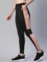 BLINKIN Color Block Women Black Tights