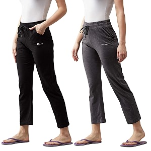blinkin women39s cotton relaxfit pajama combo pack of 2