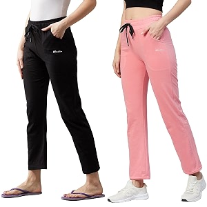 blinkin women39s cotton relaxfit pajama combo pack of 2