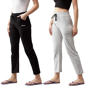 blinkin women39s cotton relaxfit pajama combo pack of 2