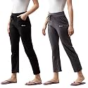 BLINKIN Women's Cotton RelaxFit Pajama Combo (Pack of 2)