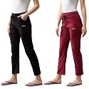 BLINKIN Women's Cotton RelaxFit Pajama Combo (Pack of 2)