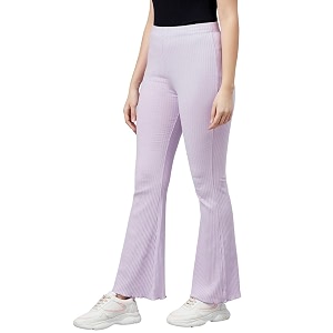 BLINKIN Womens Stretch Fit Mid Rise Ribbed