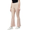 BLINKIN Women39s Stretch Fit Mid Rise Ribbed