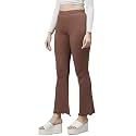 BLINKIN Women39s Stretch Fit Mid Rise Ribbed