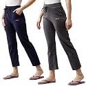 BLINKIN Women's Cotton RelaxFit Pajama Combo (Pack of 2)