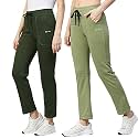 BLINKIN Women's Cotton RelaxFit Pajama Combo (Pack of 2)